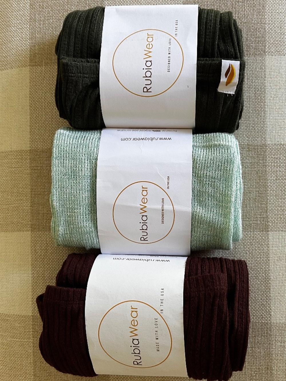 3 pairs Rubiawear Leg Warmers Full Leg Medium